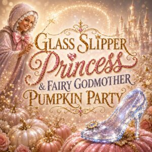 ✨🎃 Glass Slipper Princess & Fairy Godmother Pumpkin Party ✨👑 - Tuesday 27th October 4-6pm